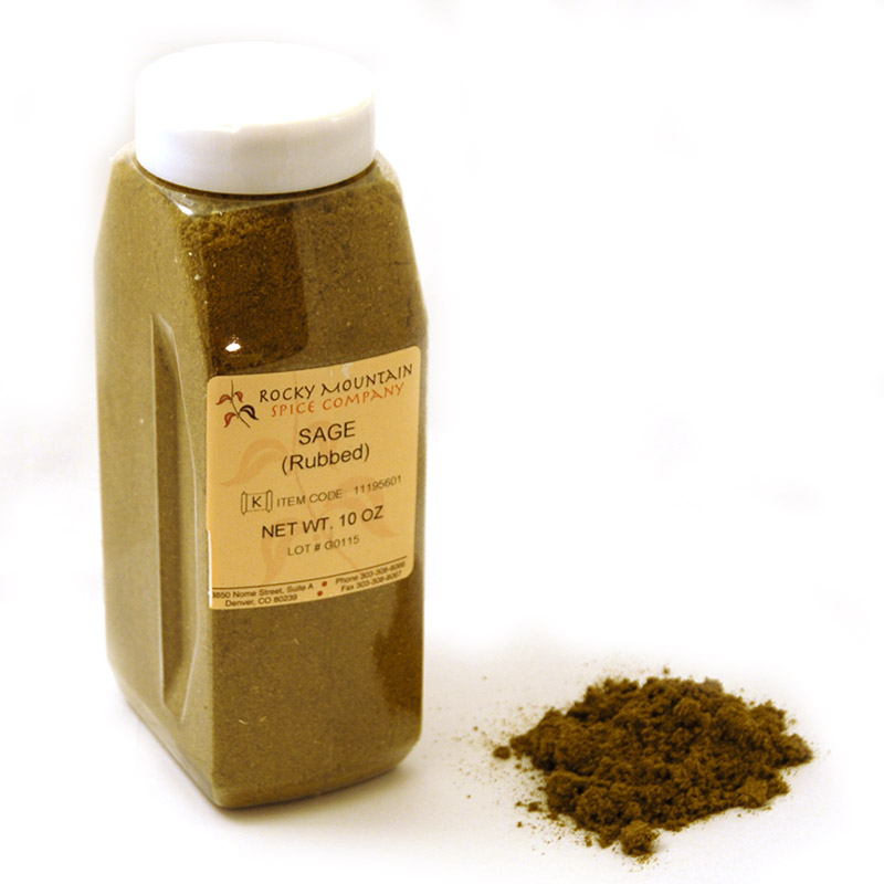 Buy Bulk Organic Rubbed Sage