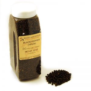 black pepper whole