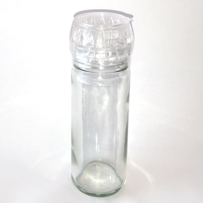 Spice Glass Jar with Grinder Top | Myspicer.com