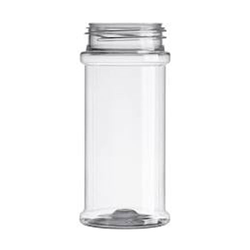 1/2 Cup Clear Glass Spice Jar