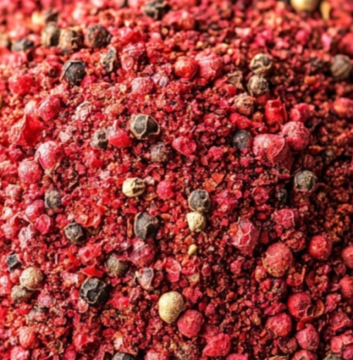 Pink Peppercorns Coarsely Ground