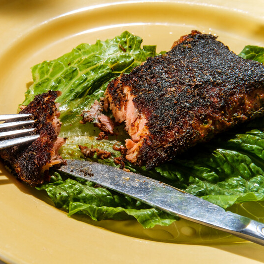 How to make blackened salmon