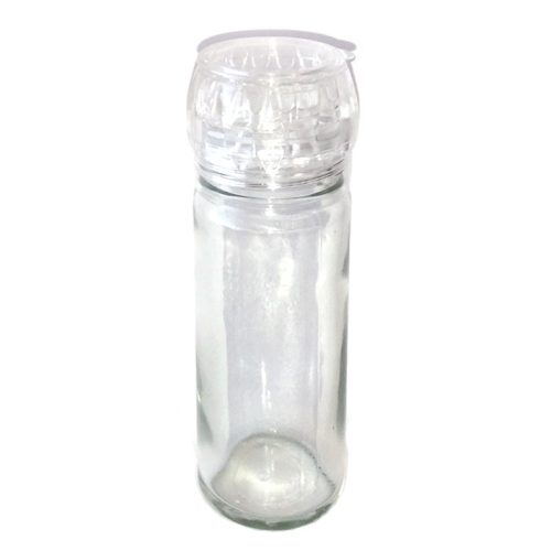 Spice Glass Jar with Grinder Top