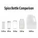 Spice Bottle Size Comparison