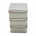 Square Metal Spice Tins