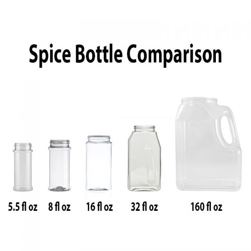 spice bottle dimensions