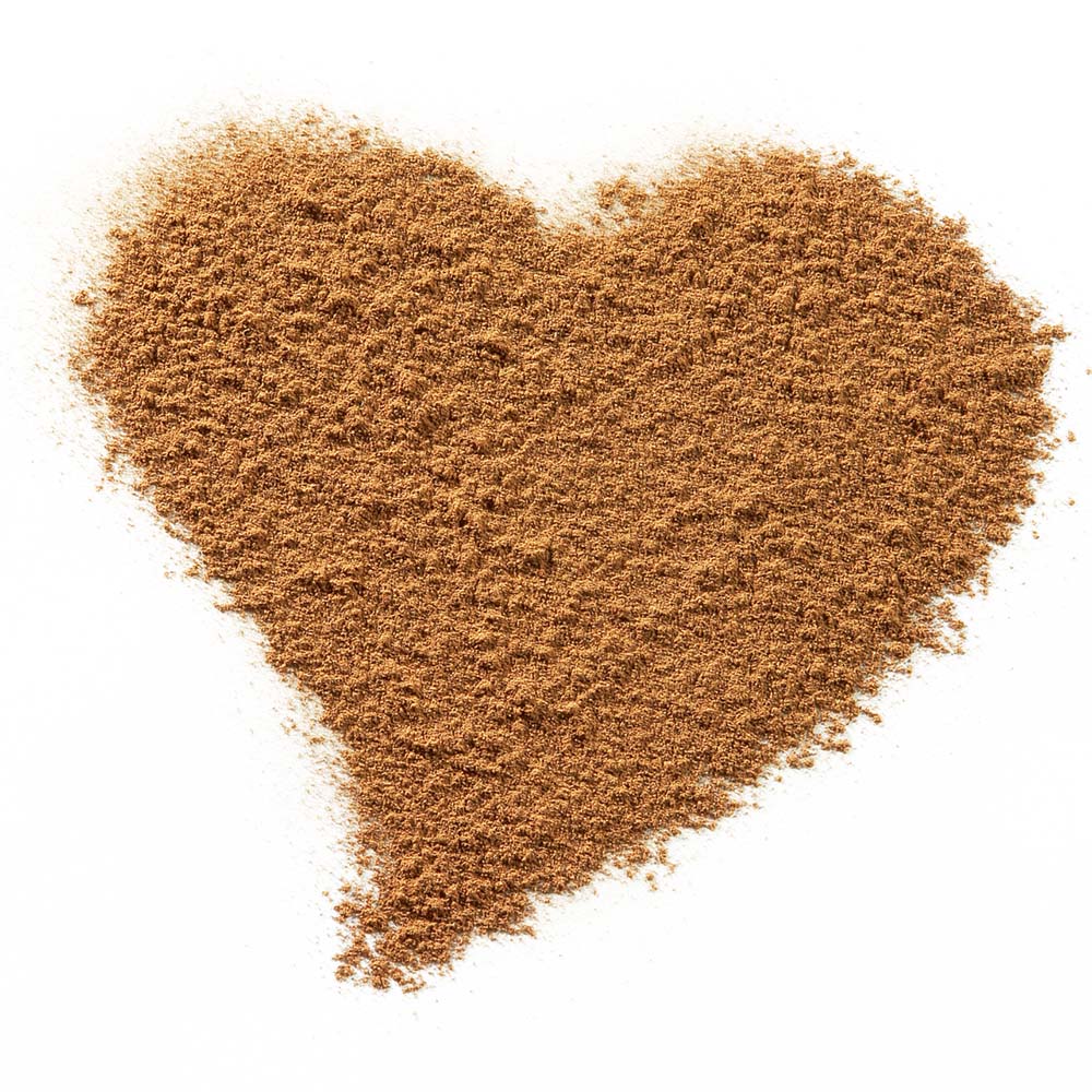 Spice Heart Cinnamon in the shape of a heart